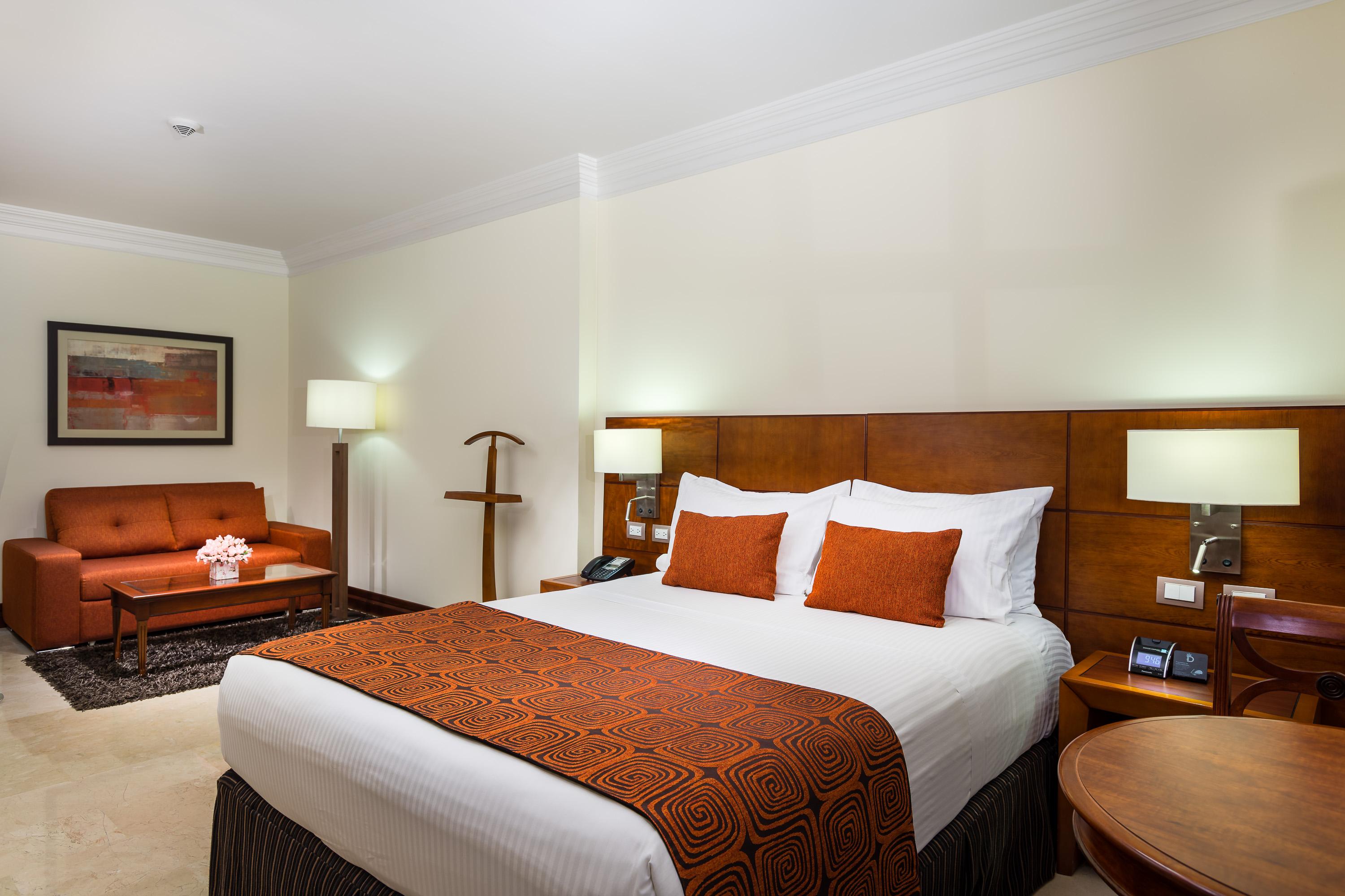 Hotel Dann Carlton Bucaramanga Exteriör bild A room at the hotel